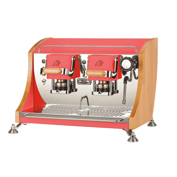 Faber Agenta Vapeur - Rouge - Machine Dosette ESE