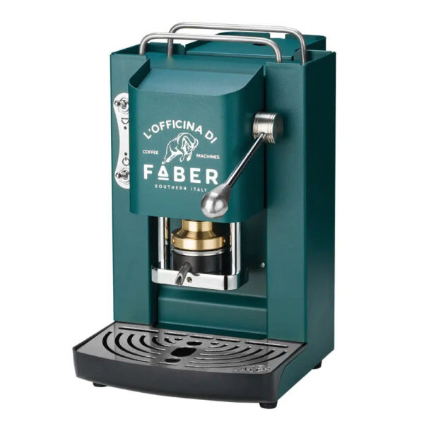 Faber Pro Deluxe - Vert Britannique - Machine Dosette ESE
