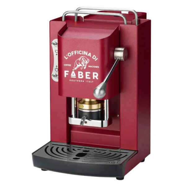 Faber Pro Deluxe - Rouge - Machine Dosette ESE