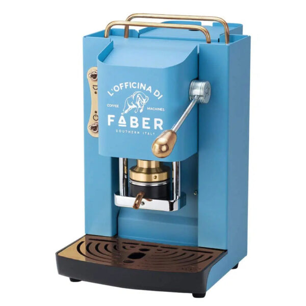 Faber Pro Deluxe - Turquoise - Machine Dosette ESE